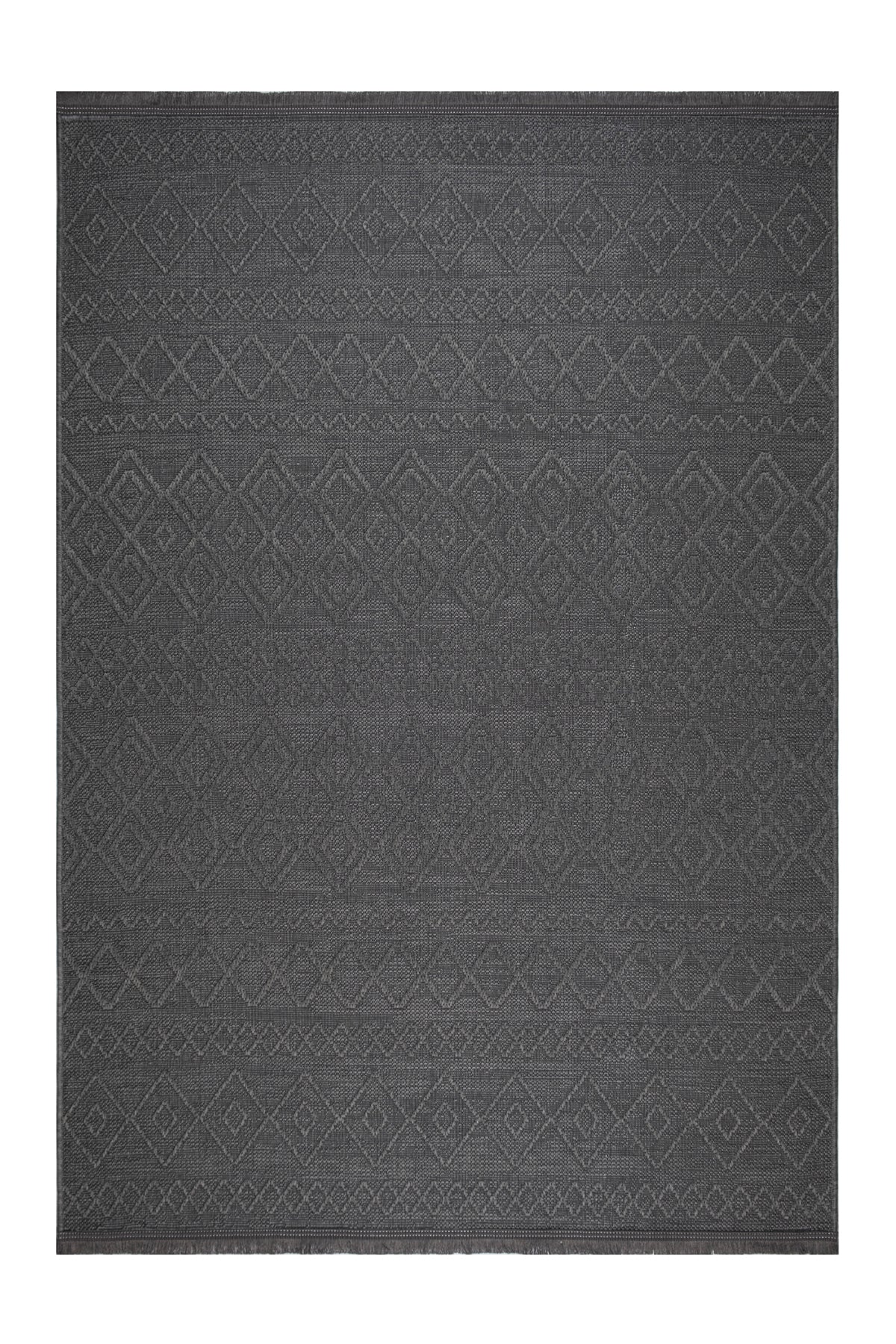 Simba SM01 Anthracite Modern Sisal Rug