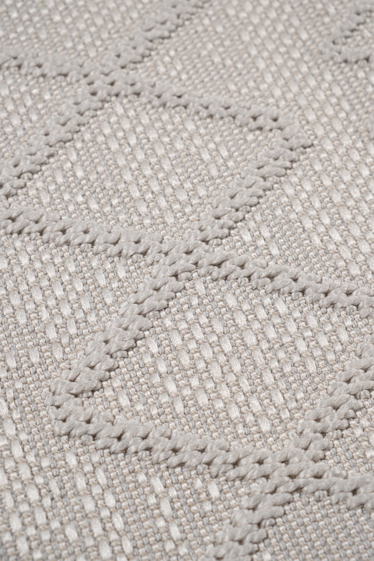 Simba SM01 White Modern Sisal Halı