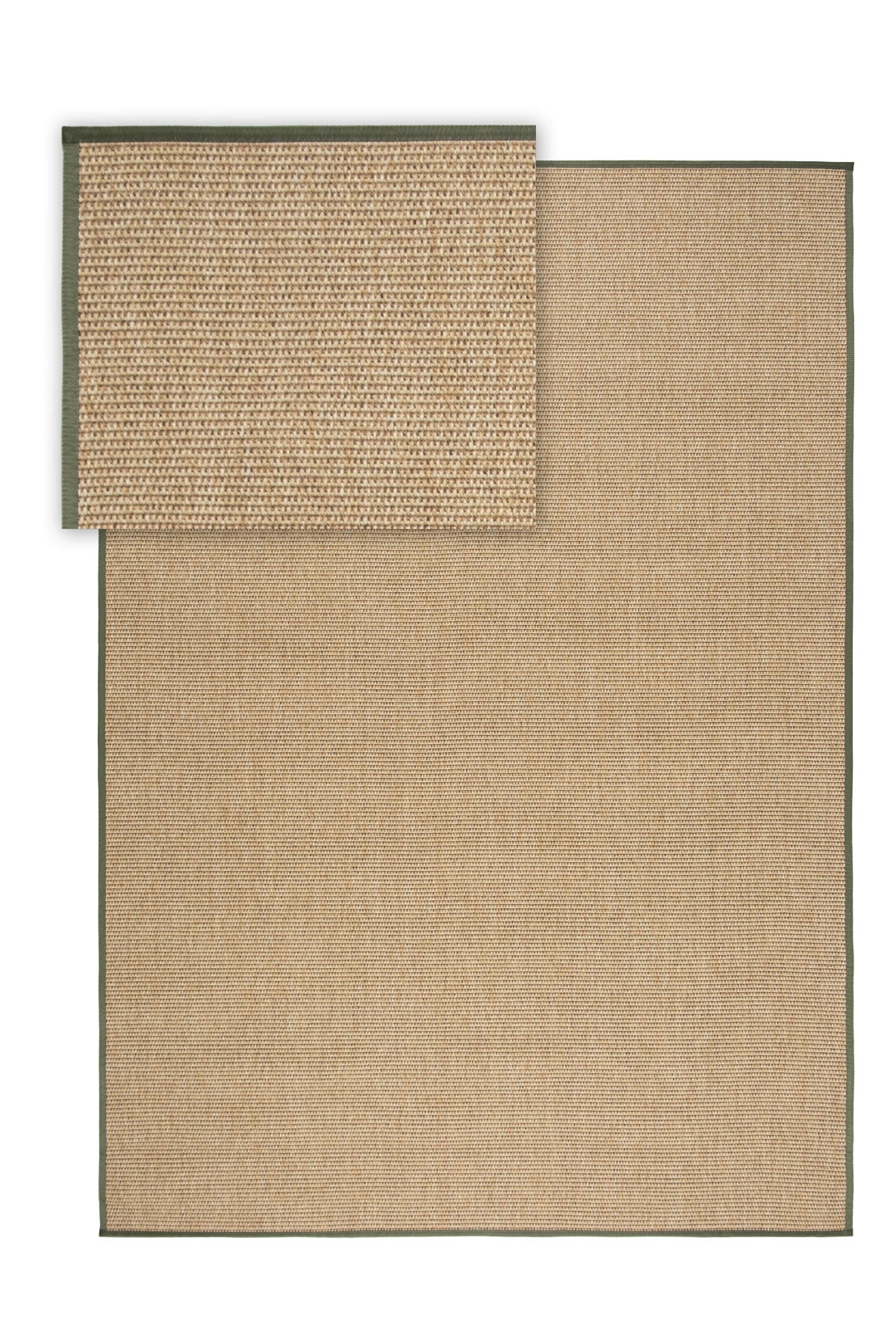 Suit SU03 Jute Pile 03 Green Natural Sisal Carpet